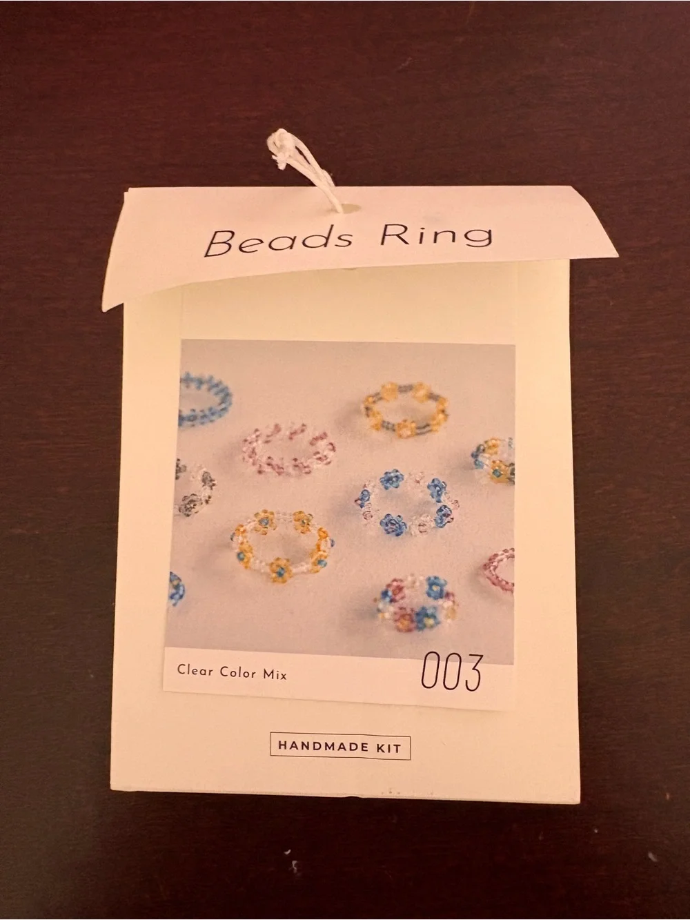 Beads Necklace Handmade Kit - Pink